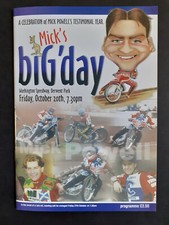 Mick’s biG’day Testimonial