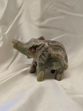 6.5cm tall onyx elephant