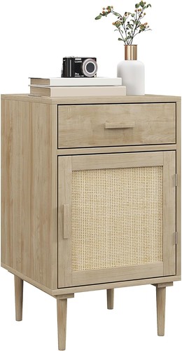Bedside cabinet table drawer - table,