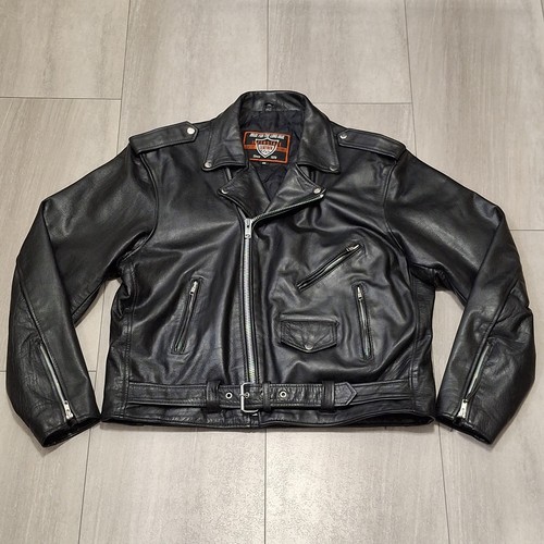 Interstate leather biker - leather,