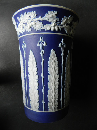 Blue jasperware harebell and - blue,