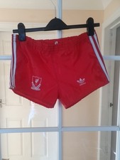 Retro 1986 Genuine Liverpool Shorts 28" Waist 71cm (Large Boys/Small Mens/Women