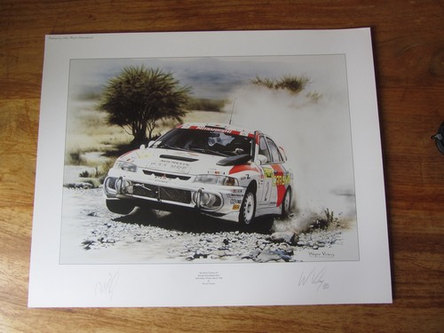 Signed richard burns wayne - richard, burns,