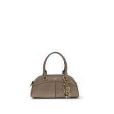 Chloé Gray Calf Leather Bos