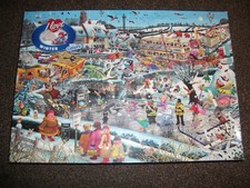 MIKE JUPPS JIGSAW - I LOVE WINTER - 1000 PIECE - EXCELLENT CONDTION