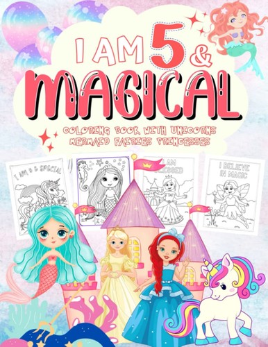 Magical coloring book - magical,