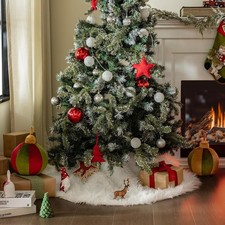White Christmas Tree Skirt