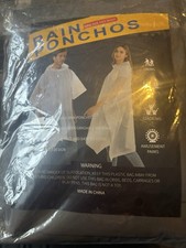 2 x 2 Pack Rain Poncho (4 In