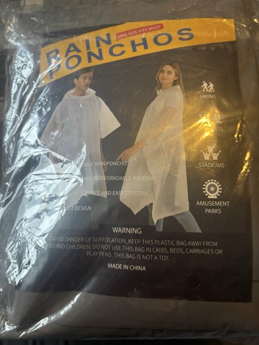Pack rain poncho - rain, in