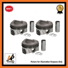 Piston With Rings x3 For FORD FIESTA FOCUS C B MAX MONDEO TOURNEO ECOBOOST 1.0L