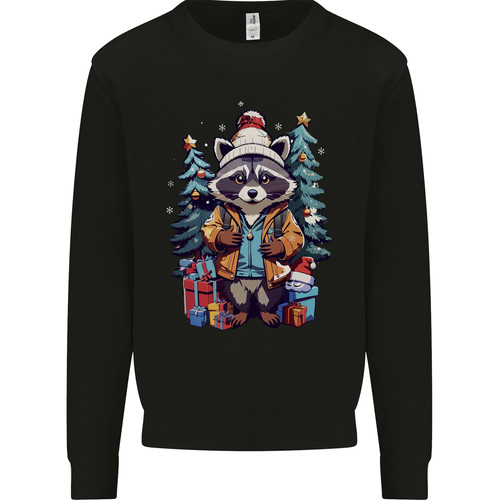 Cool christmas racoon xmas - a,