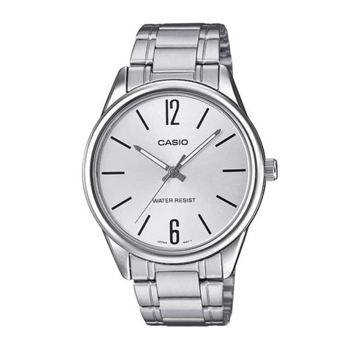 Casio enticer men silver - enticer, men's