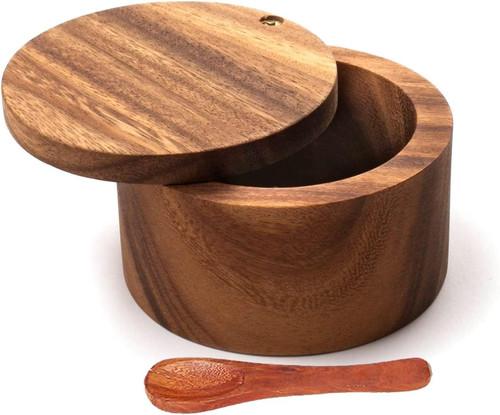 Wooden salt box - wooden, kitchen