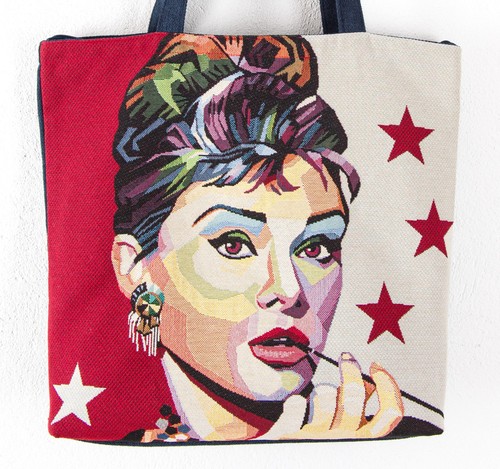 Tapestry tote bag audrey - tapestry,