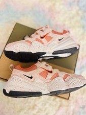 New Nike Tech Hera Women Trainers Ladies Shoes Pink Apricot Red UK6 EUR 39 US8