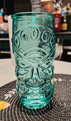 Green wik tiki - tiki, glass