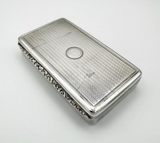 GEORGE IV SNUFF BOX STERLING