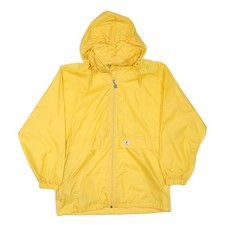 KWAY Mens Yellow Nylon Jacket