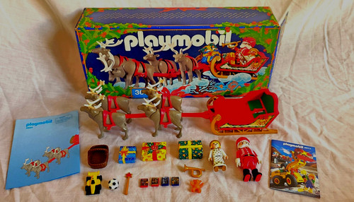 Playmobil santa claus sled - santa,