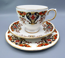 Colclough Royale Trio Cup Saucer Side Plate Bone China - Made in England – VGC
