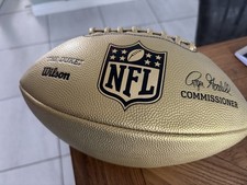 NFL “The Duke” American Football, Wilson , Metallic Edition Gold Ball