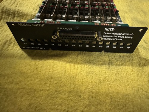 192 digidesign analogue - , output