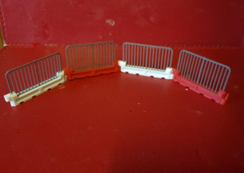 Roadworks traffic barriers - /,