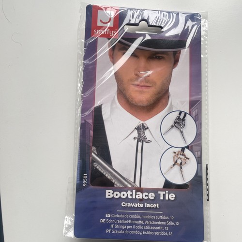 Cowboy fancy dress bootlace - cowboy,