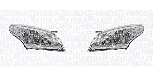Headlights pair for renault - headlights,