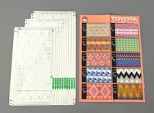 Toyota PUNCHCARD SET No.1011 (machine knitting patterns - fair isle)