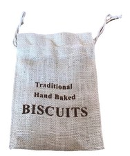 Mini Jute Shopper Bag  Hessian Burlap Reusable For Biscuits & Other Items