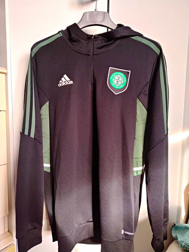 Celtic adidas hooded zip - fc,