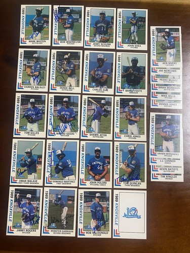 1989 knoxville blue jays - knoxville,