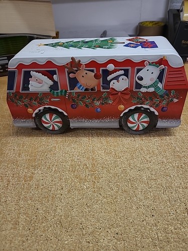 Santa camper van tin scottish - van, tin,