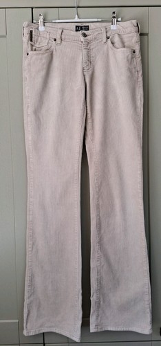 Armani low rise flare cords - rise,