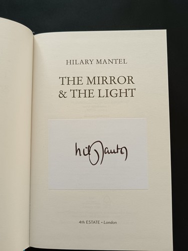 Hilary mantel the mirror - the, and