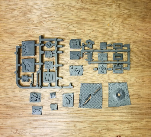Ork stompa armor - stompa, plates