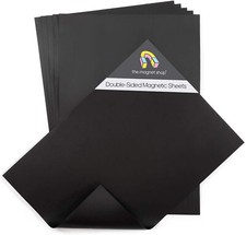 Double Sided Magnetic Sheets 0.75mm, Both Sides act as a Magnet, Large Rolls
