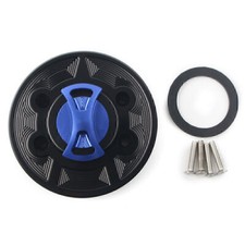 Blue Fuel Gas Tank Cap Cover