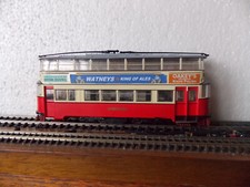London Feltham Tram, LUT livery Atlas. Motorised 4WD Japanese motor