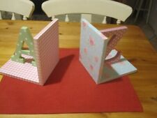 A & Z Children's Floral/Polka Dot Bookends