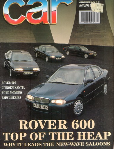 Car magazine may 1993 - magazine,