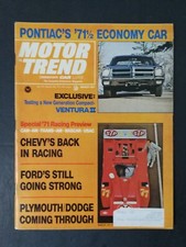 Motor Trend Magazine March