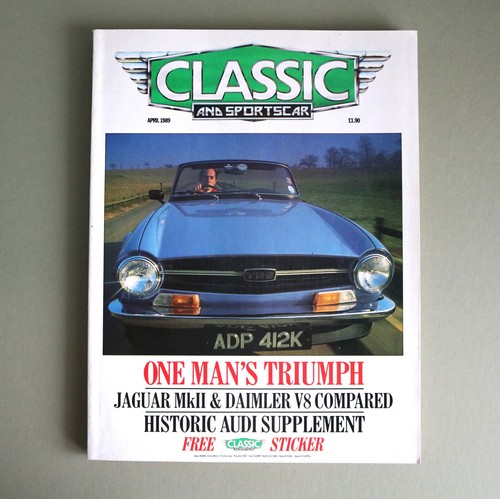Classic sportscar april 1989 - sportscar,