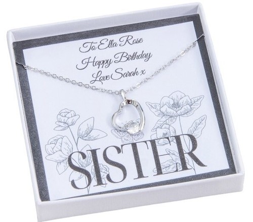 Sister personalised birthday - sister,
