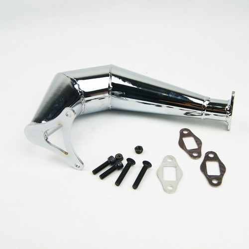 Steel exhaust for hpi rofun - steel,