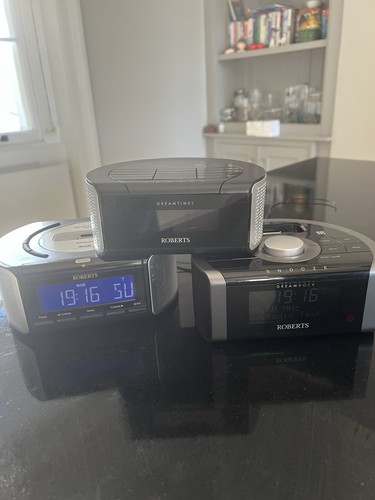 Roberts dab radio alarm - roberts, clock