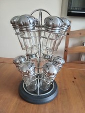 Spice Jar Rack With 12 Glass