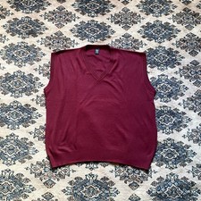 Vintage 90s C&A burgundy knit