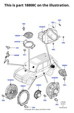 Land Rover Genuine Speaker